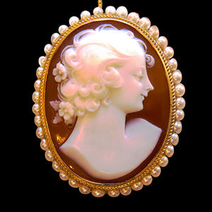 Antique Victorian Shell Cameo